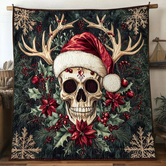 Skull Jingle Spark Quilt Blanket