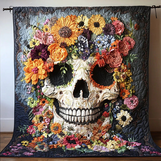 Skull Quilt Blanket