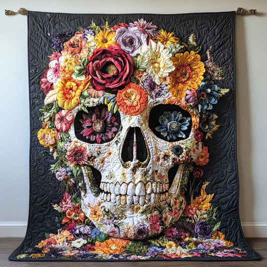 Skull Quilt Blanket