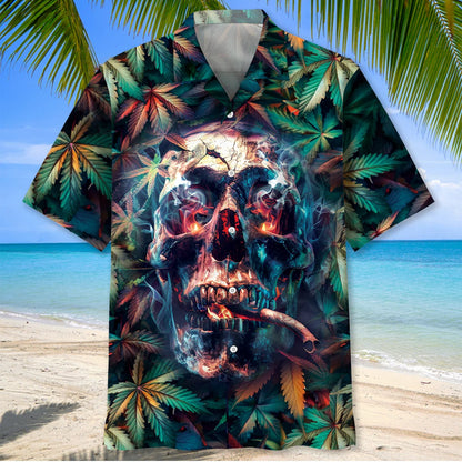 Skull Diet Hawaiian Shirt, custom shirt gift for men (view 2)