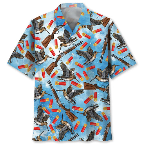 Snipe Hunting Hawaiian Shirt, custom shirt gift for men