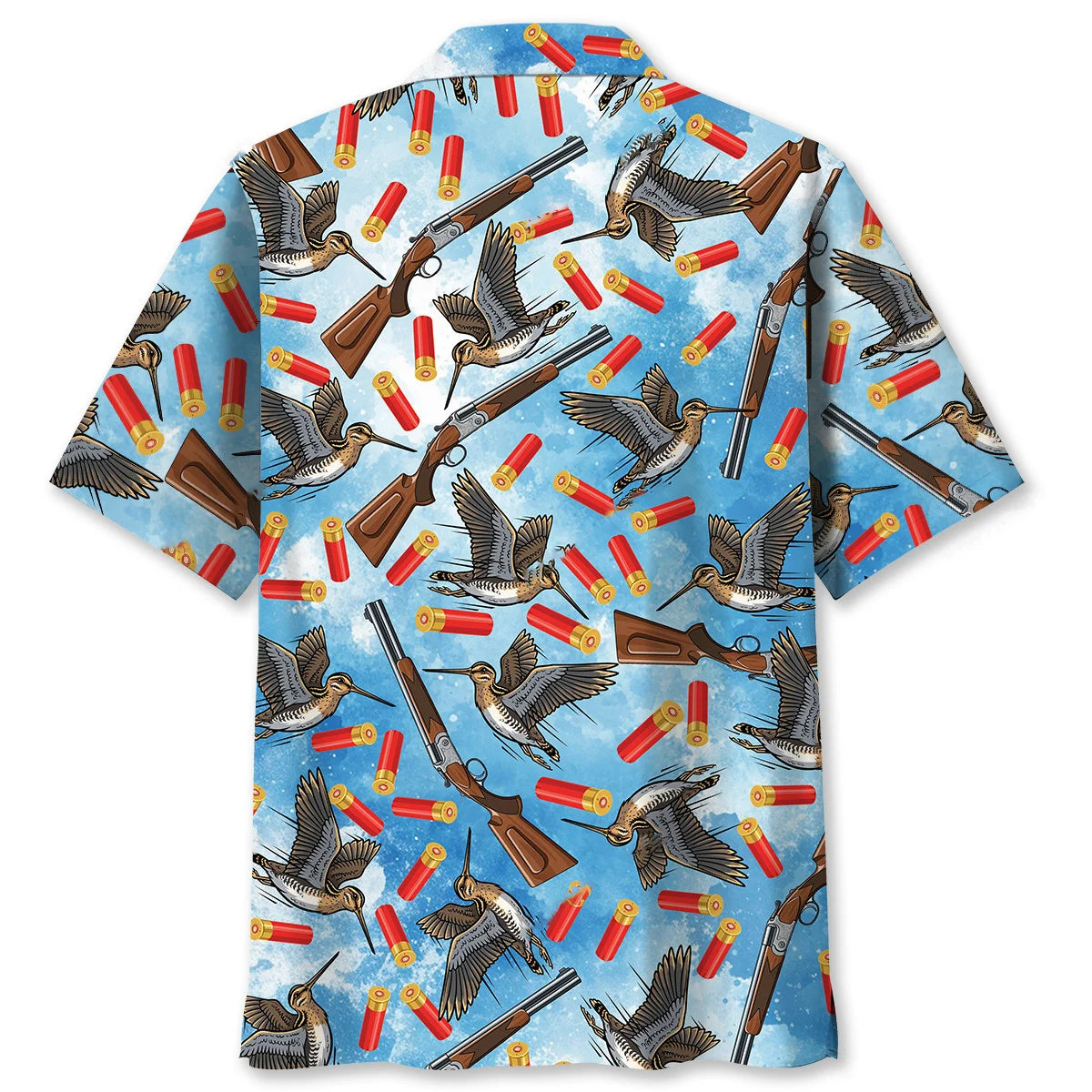 Snipe Hunting Hawaiian Shirt, custom shirt gift for men (view 2)
