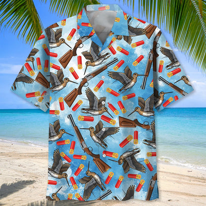 Snipe Hunting Hawaiian Shirt, custom shirt gift for men (view 3)
