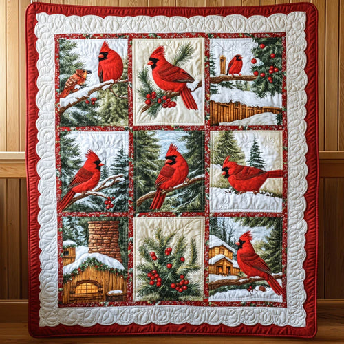Snow Bird Quilt Blanket
