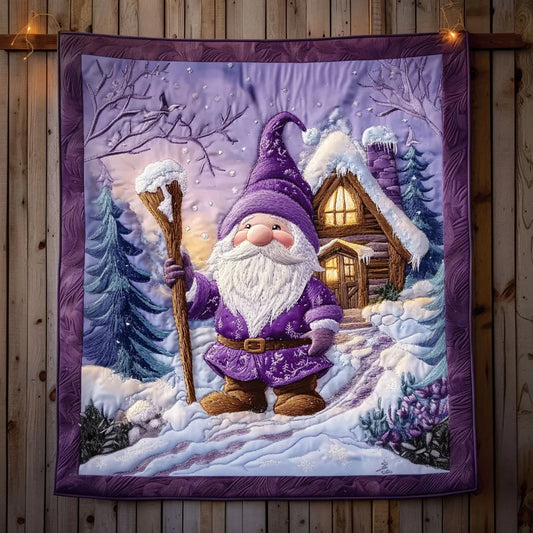 Snow Cabin Dreams Quilt Blanket