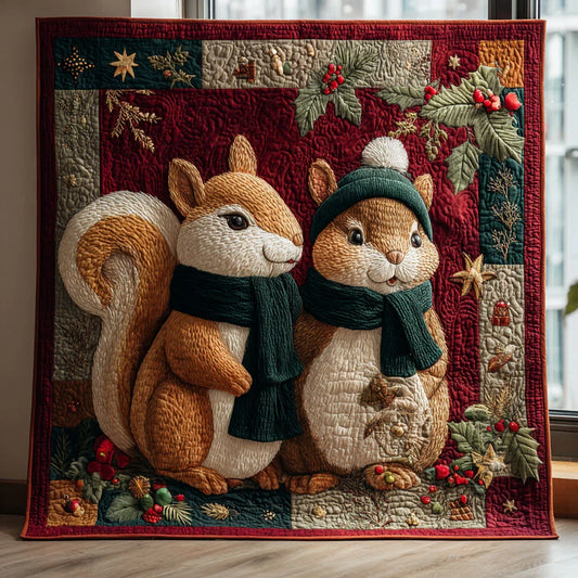 Snow Companions Quilt Blanket