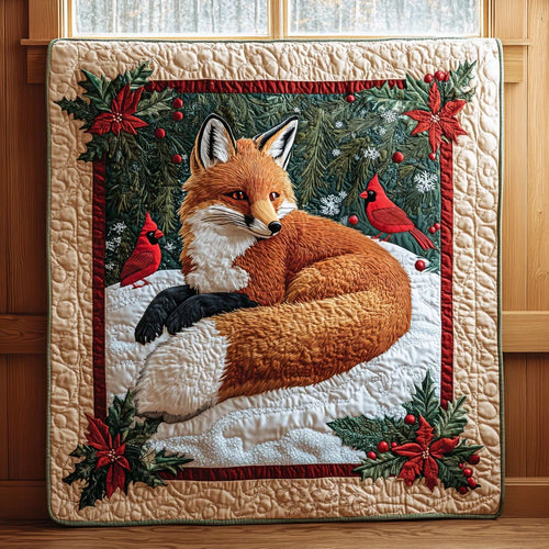 Snow Gleam Quilt Blanket