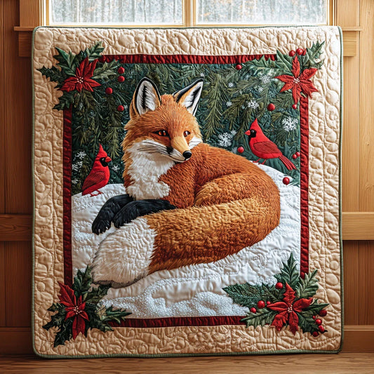 Snow Gleam Quilt Blanket