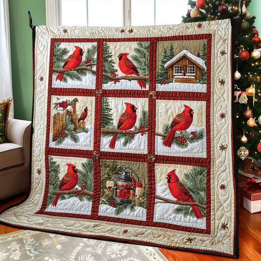 Snow Harmony Quilt Blanket
