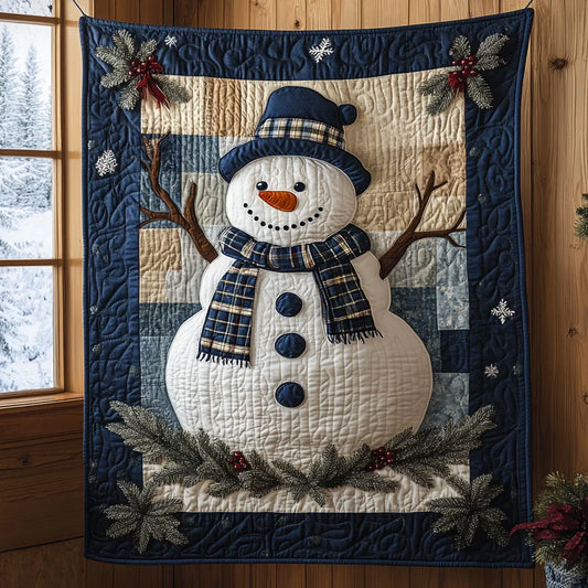 Snow Hug Quilt Blanket