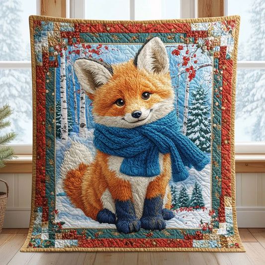 Snow Whisper Quilt Blanket