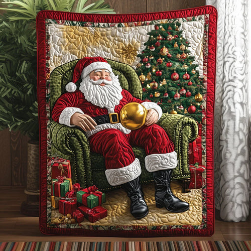 Snowman Christmas Quilt Blanket