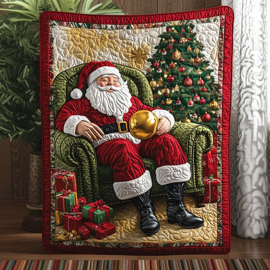 Snowman Christmas Quilt Blanket
