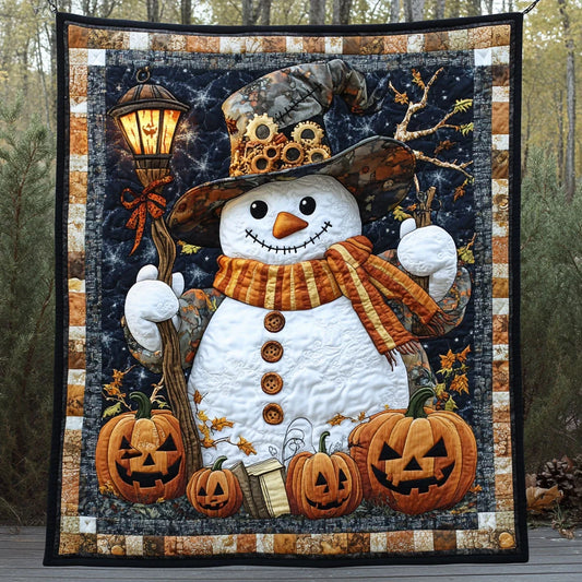 Snowman Gear Wanderer Quilt Blanket