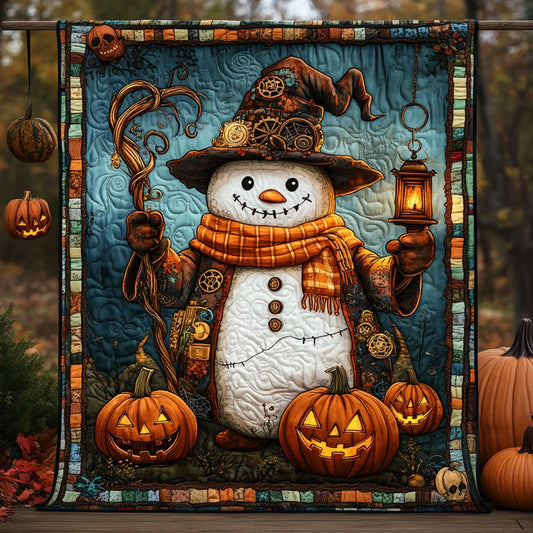 Snowman Steam Keeper Quilt Blanket
