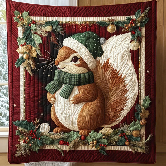 Snowy Tail Quilt Blanket
