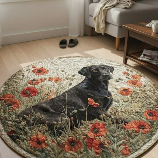 Soft Paws Quilted Round Mat