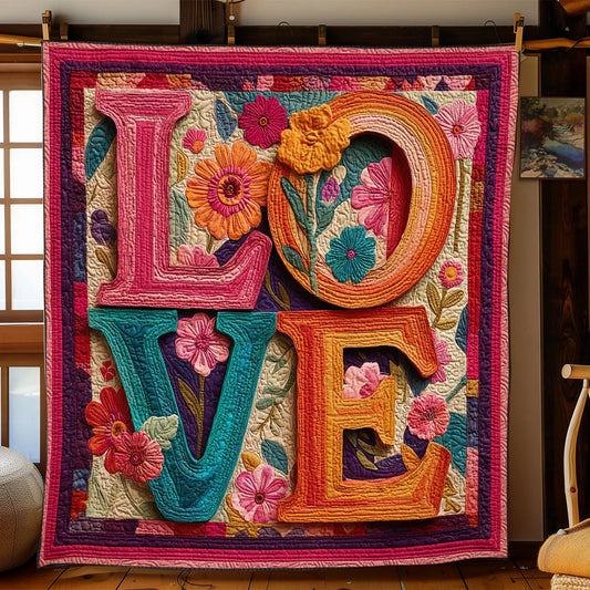 Soft Romance Quilt Blanket