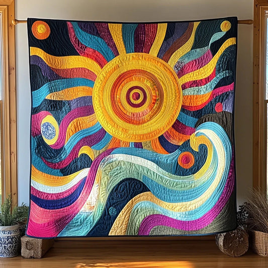 Solar Swell Quilt Blanket