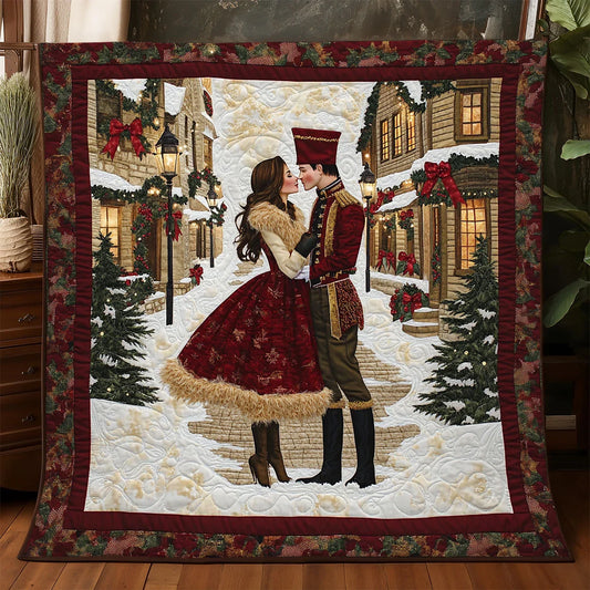 Soldier Romance Quilt Blanket