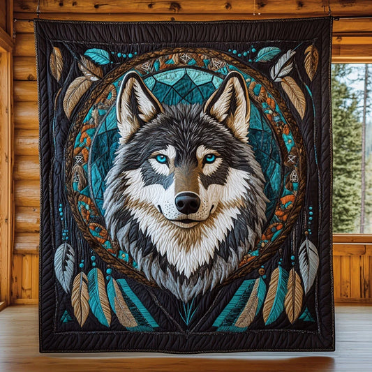 Soul Howl Quilt Blanket
