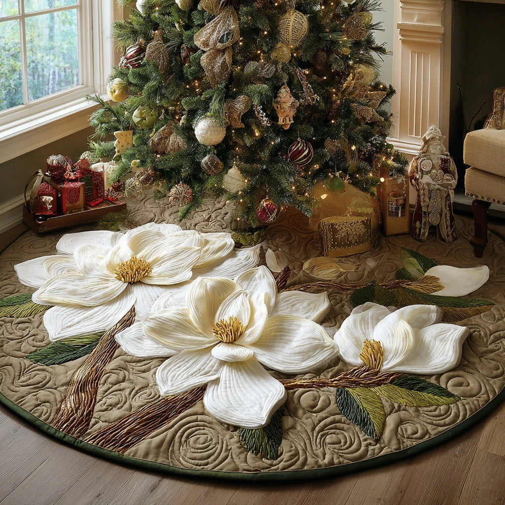 Southern Christmas Christmas Quilted Tree Skirt