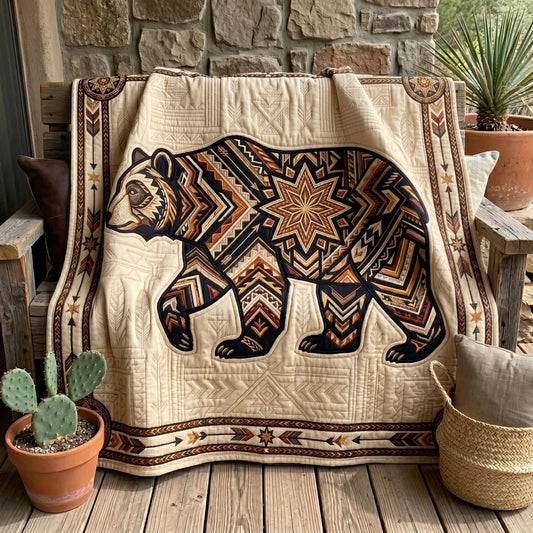 Spirit Bear Pathfinder Quilt Blanket