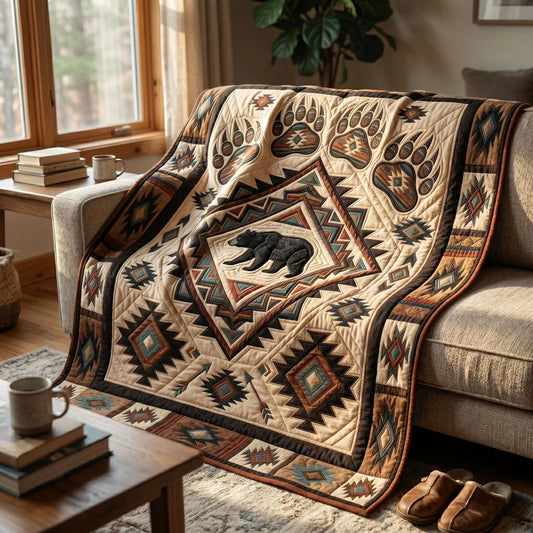 Spirit Bear Trail Quilt Blanket