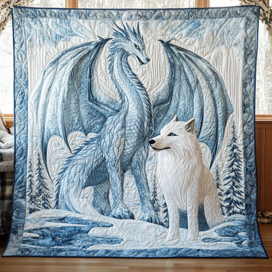 Spirit Dragon Quilt Blanket