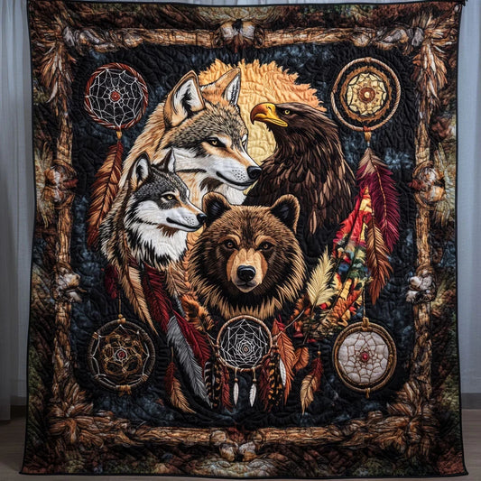 Spirit Guardians Quilt Blanket