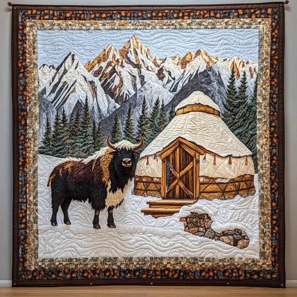 Spirit Of High Plains Quilt Blanket