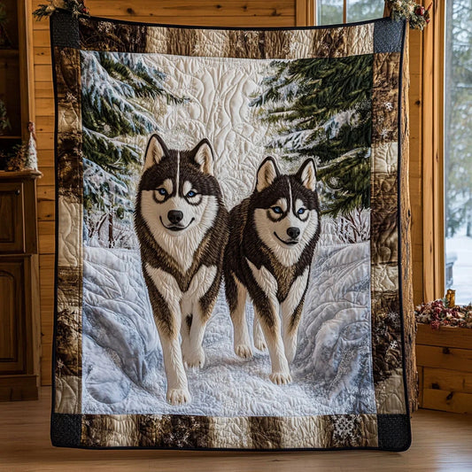 Spirit Of North Quilt Blanket