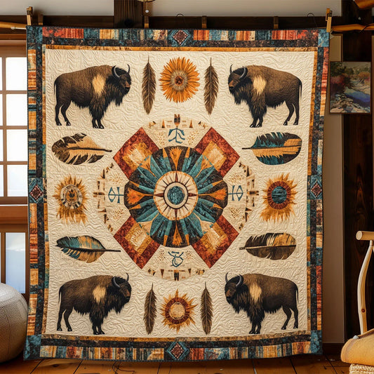 Spirit Of The Open Land Quilt Blanket