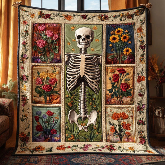 Spirit Ribcage Quilt Blanket