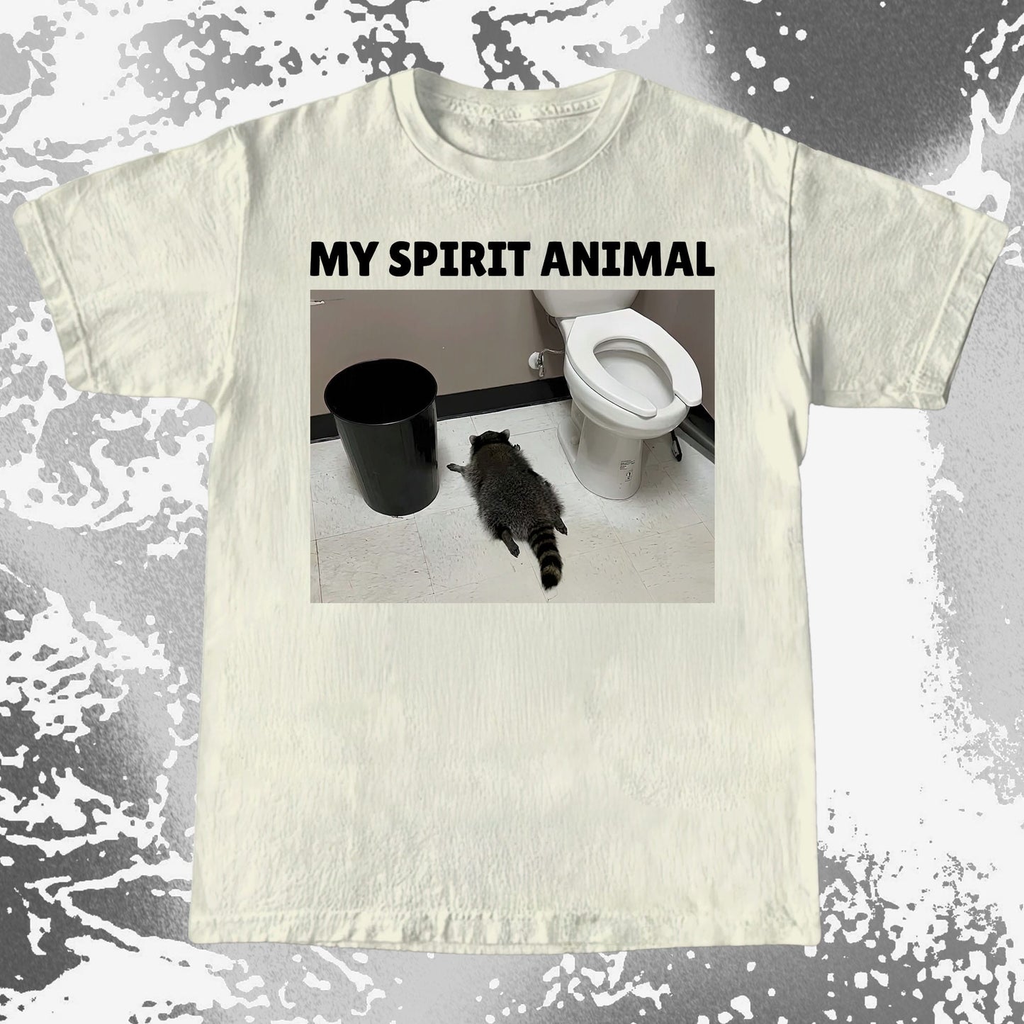 Funny Raccoon Drunk Raccoon Meme Shirt, funny meme tee gift (view 4)