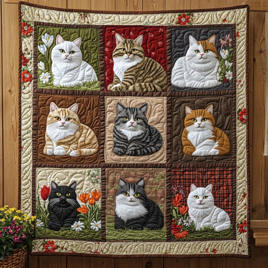 Spring Whisk Quilt Blanket