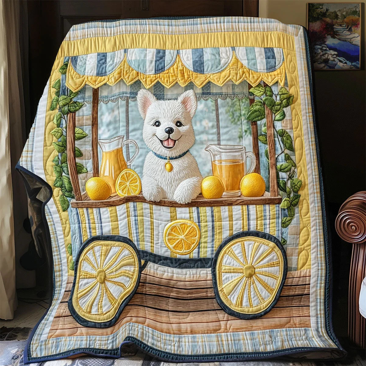 Squeeze Of Joy Quilt Blanket