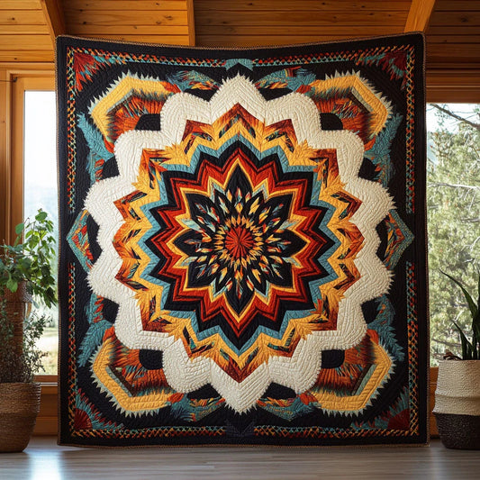 Star Bloom Quilt Blanket
