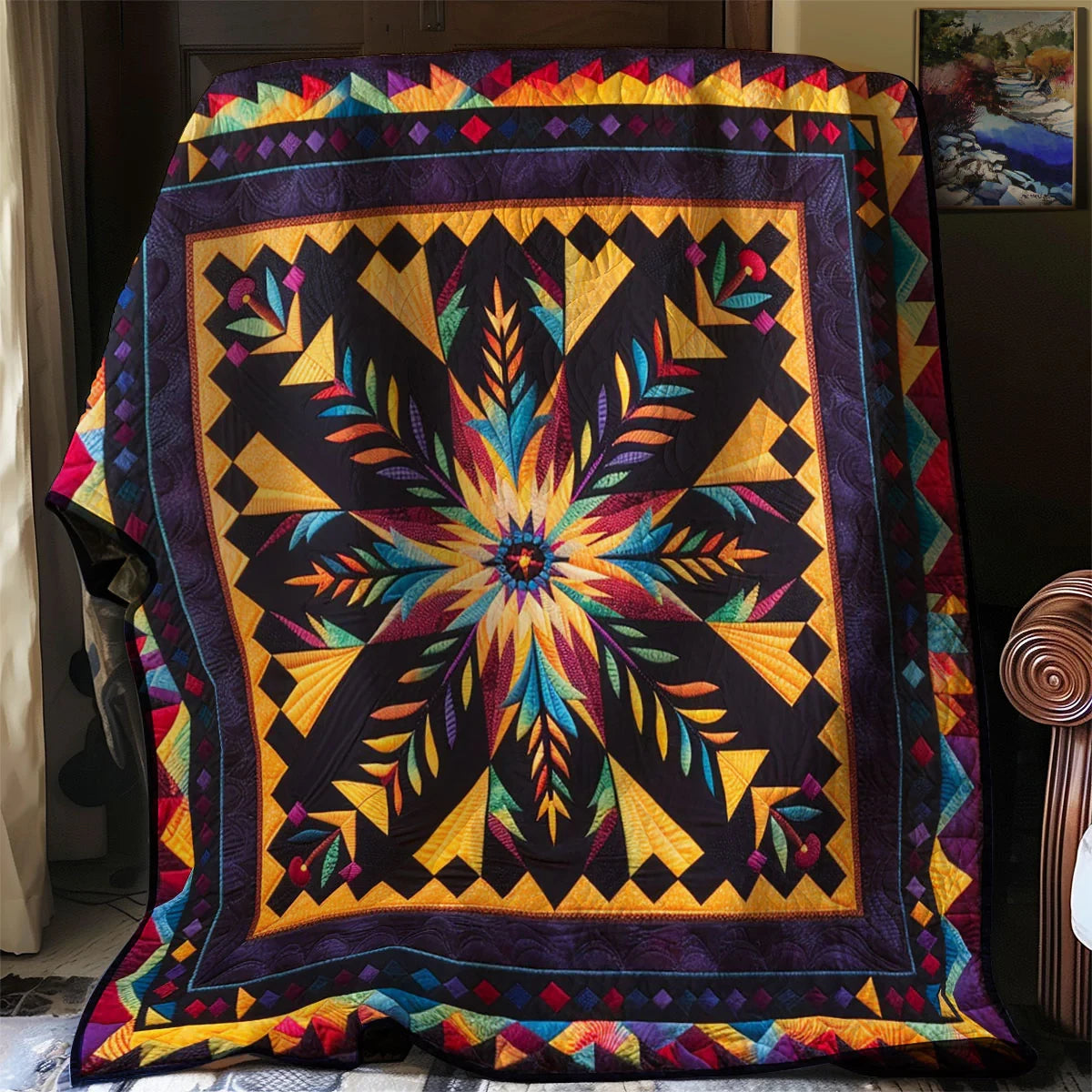 Starburst Quilt Blanket