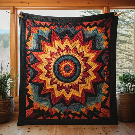 Starlight Ring Quilt Blanket