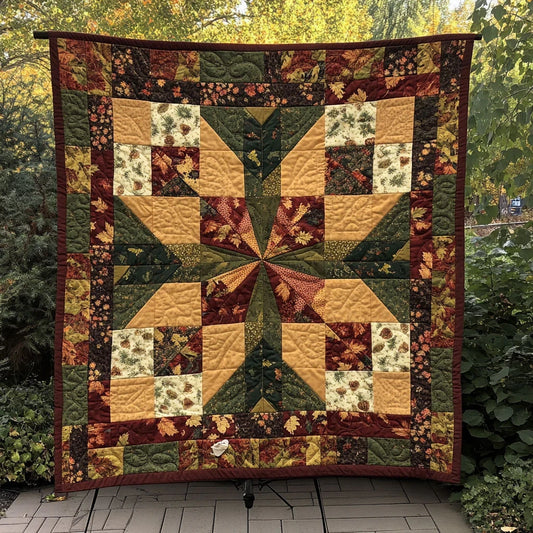 Starlit Autumn Quilt Blanket