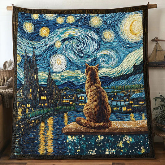 Starpath Cat Quilt Blanket