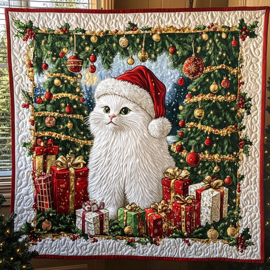 Starry Cat Quilt Blanket