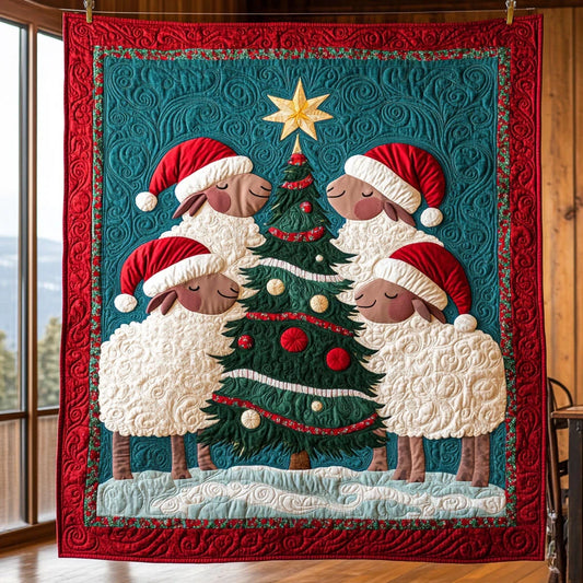 Starry Sheep Quilt Blanket