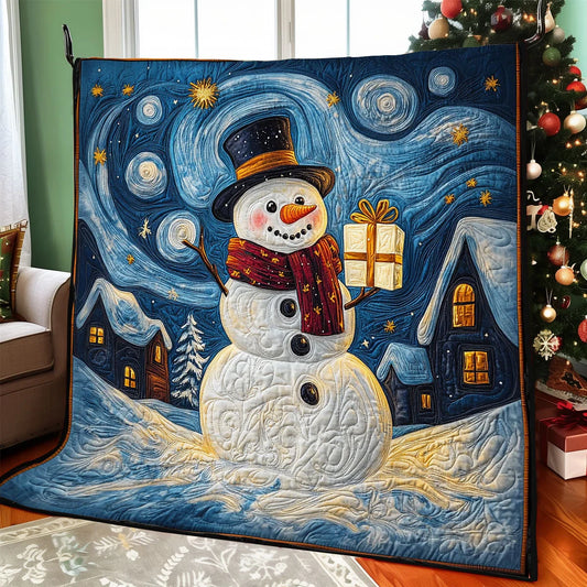 Starry Snow Quilt Blanket