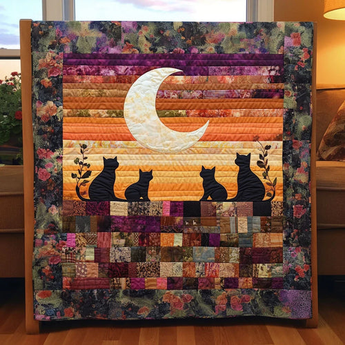 Stitching The Night Quilt Blanket
