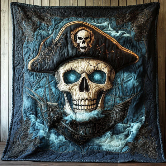 Storm Skull Quilt Blanket