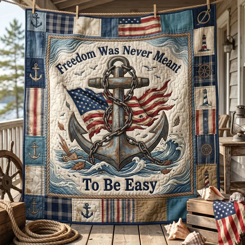 Stormbound Freedom Quilt Blanket