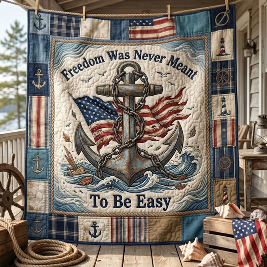 Stormbound Freedom Quilt Blanket