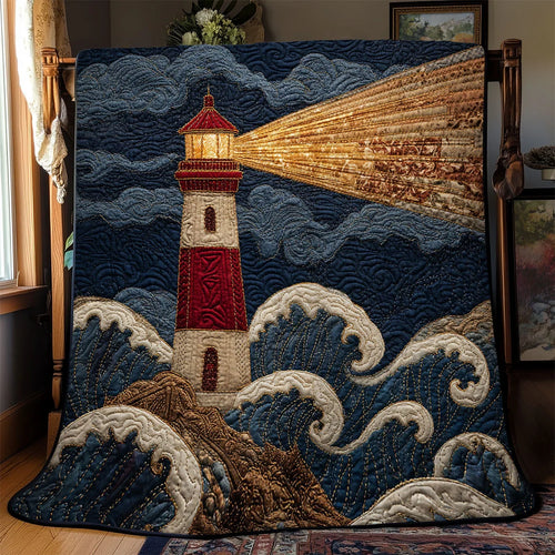 Stormwatch Light Quilt Blanket